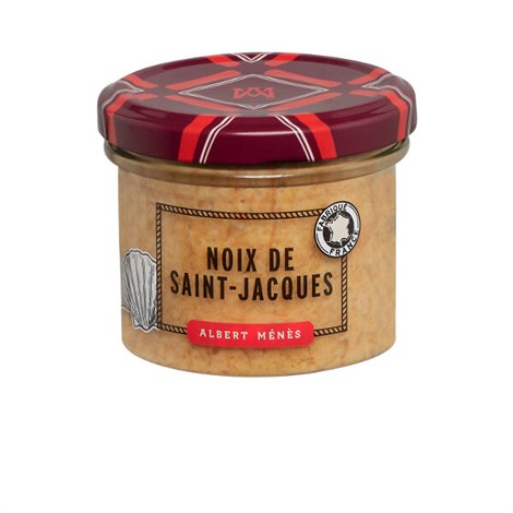 Rillettes van sint-jakobsschelpen 90g