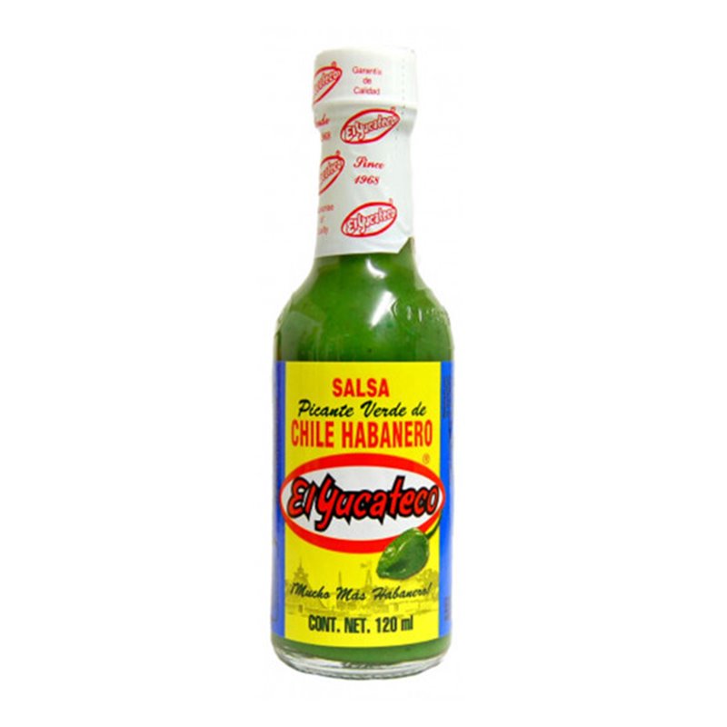 Sauce piquante habanera verde 120ml