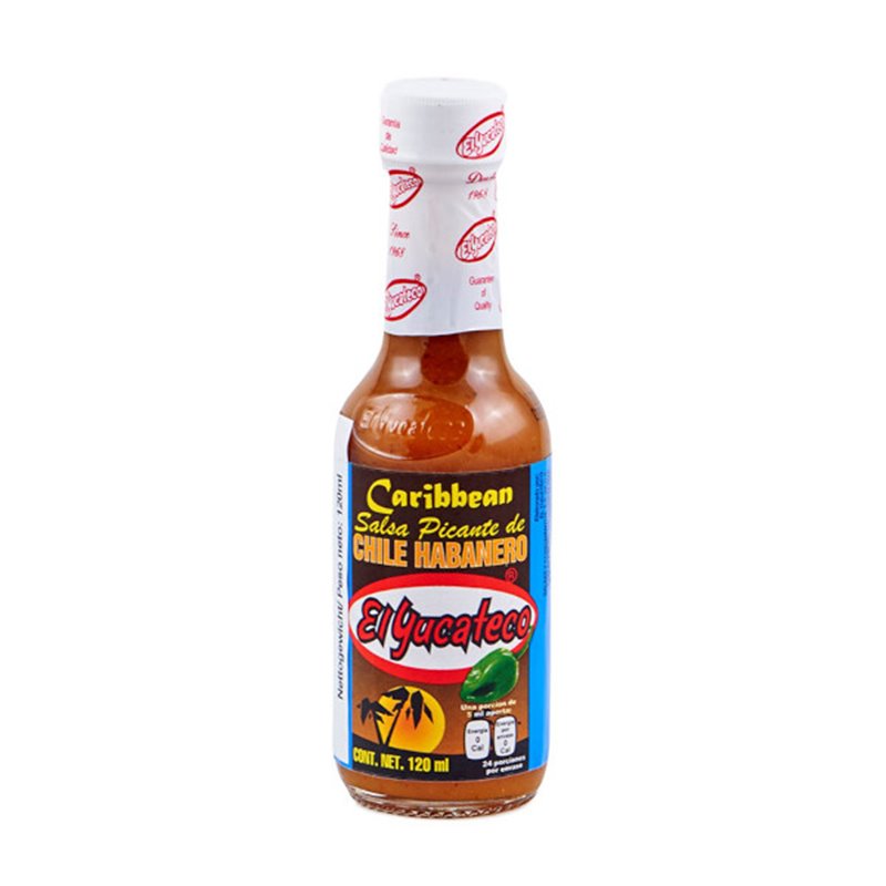 Sauce piquante habanera caribena 120ml