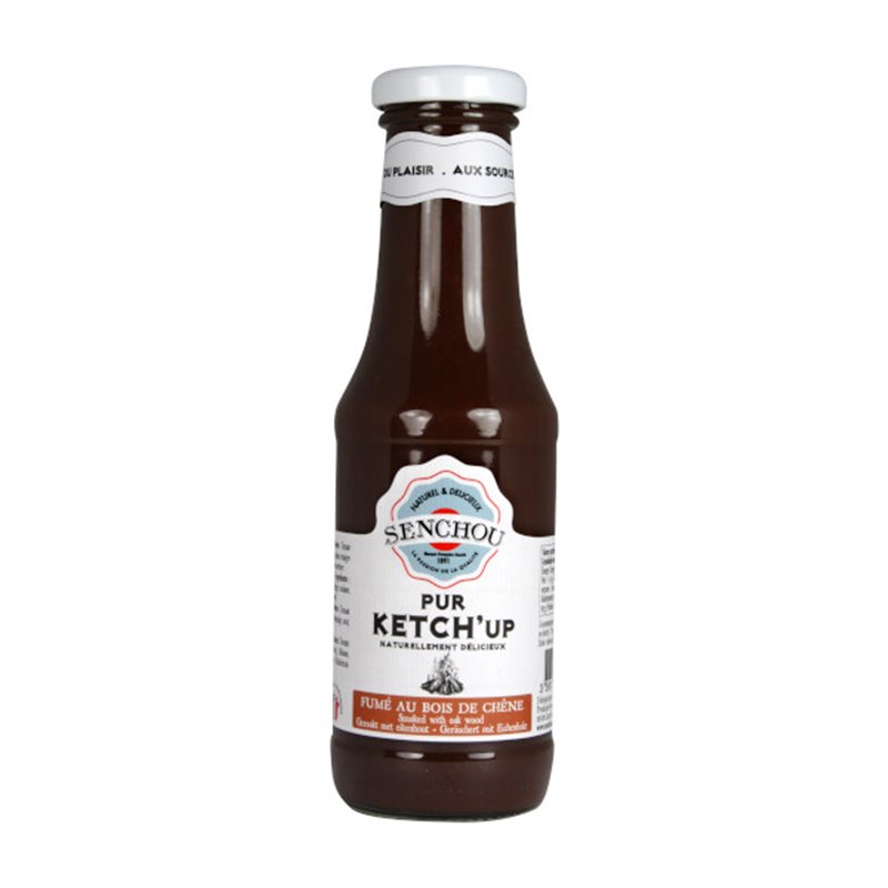 Pur Tomato Ketchup fumé 360g 