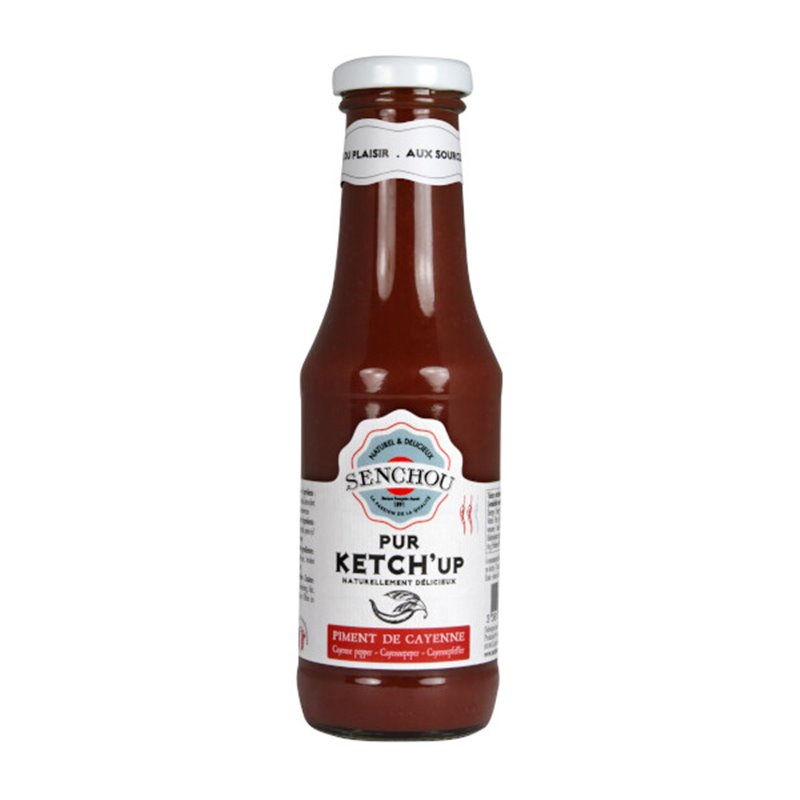 Pur Tomaat Ketchup met cayenne peper  360g 