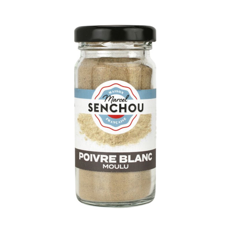 Poivre blanc moulu 50g