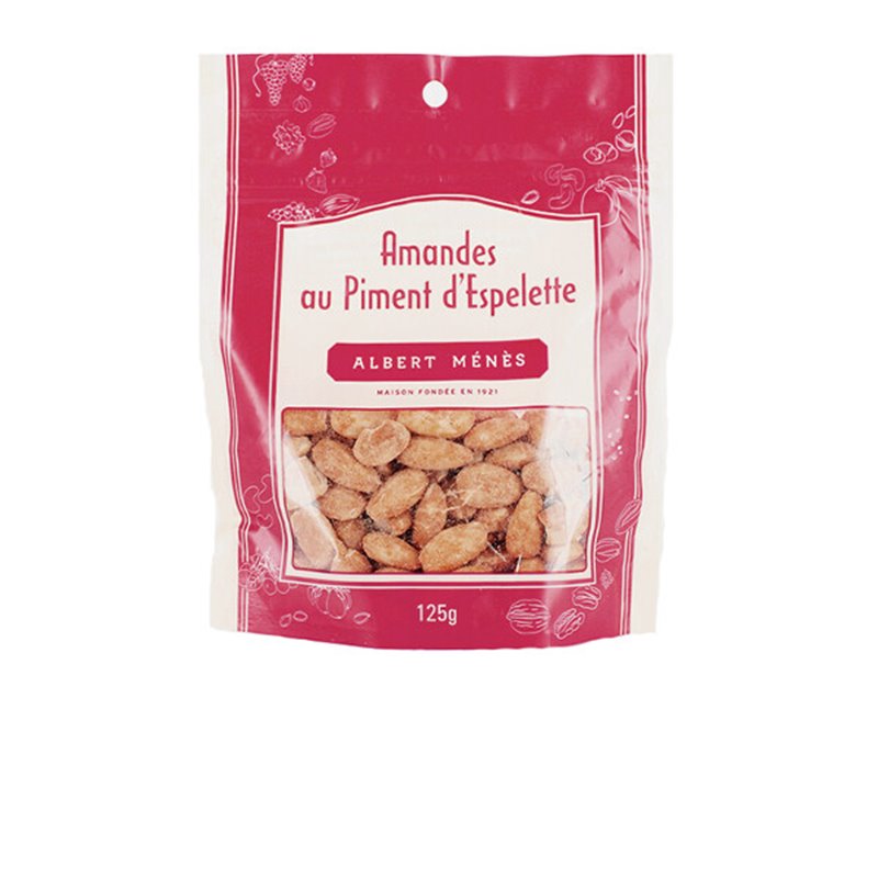 Amandelen met Espelette Pepper 125g