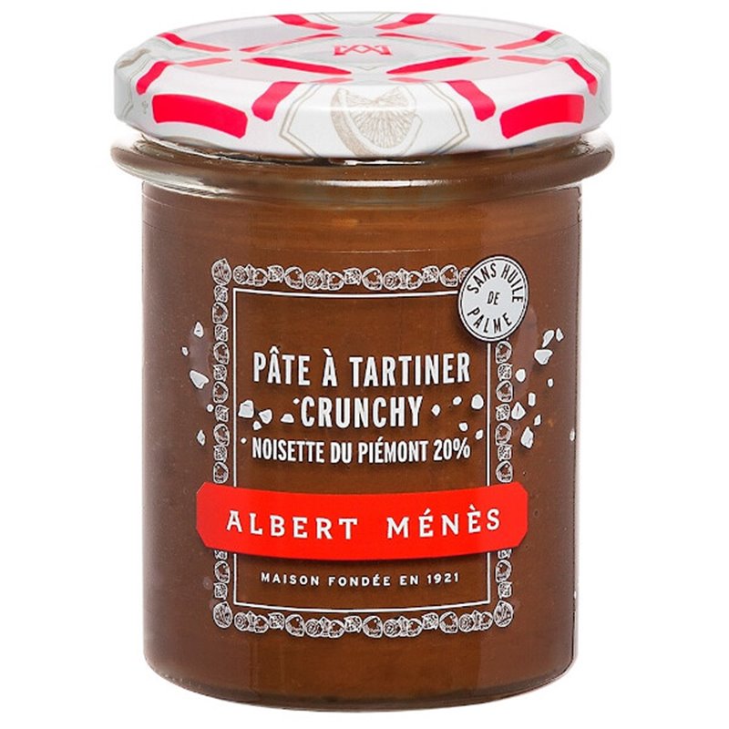 Pâte à Tartiner Crunchy aux Noisettes du Piémont I.G.P. 210 g