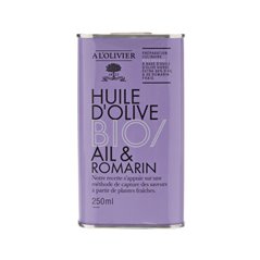 Bid. BIO Huile d’olive vierge extra infusé au thym & romarin 250ml