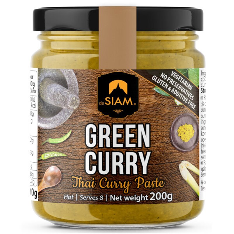 Pâte de curry vert 200g