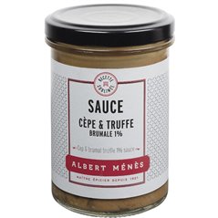 Sauce aux Cèpes et Truffe Brumale 1% - 180g