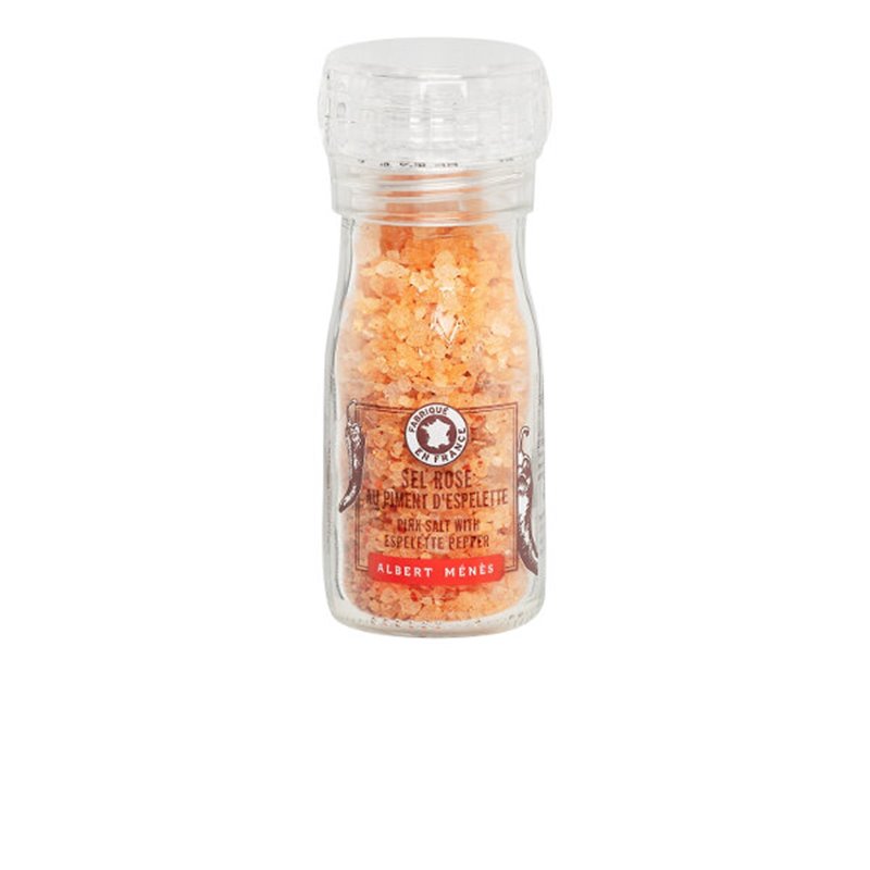 Sel Rose au Piment d'Espelette - Moulin 90g