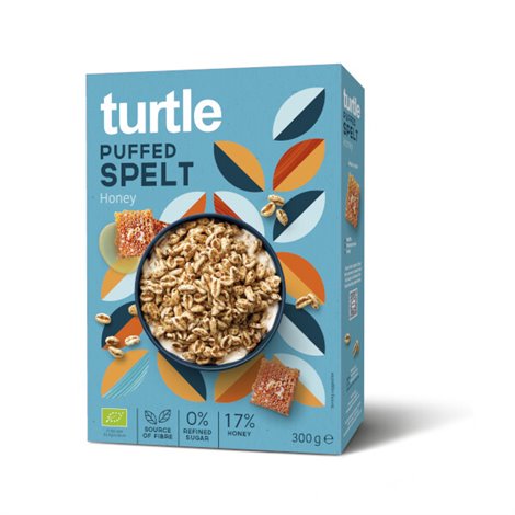 Puffed Spelt au miel BIO 300g