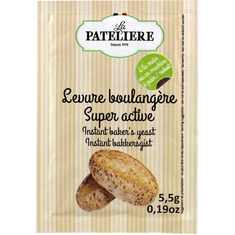  Levure boulangère super active 27.5g