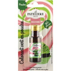  Colorant naturel en poudre vert  7g