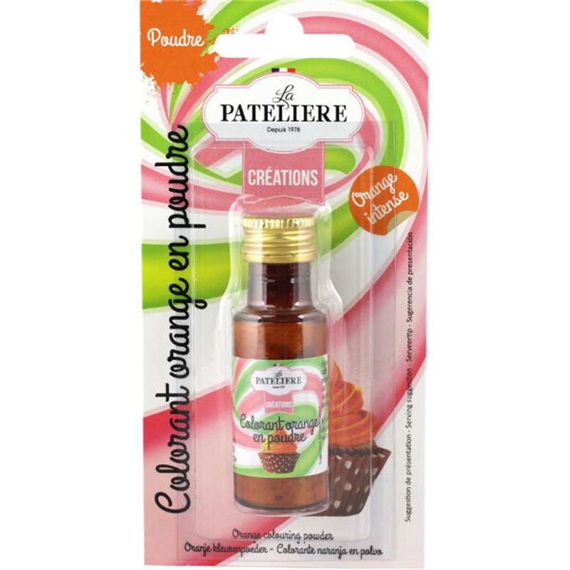  Colorant naturel en poudre orange7g