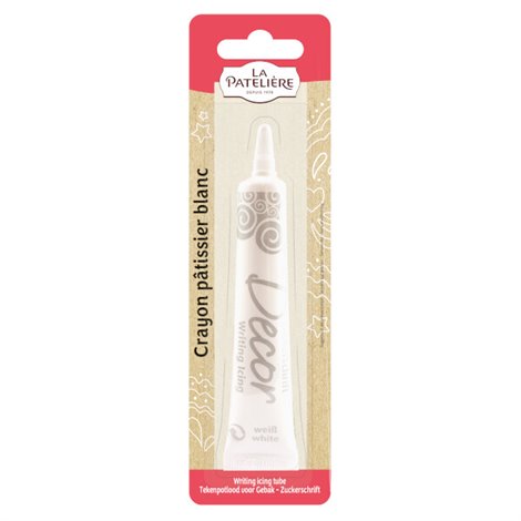  Crayon pâtissier blanc 25g