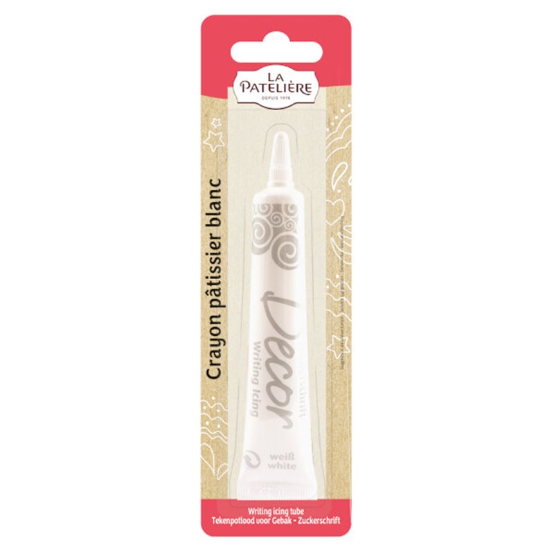  Crayon pâtissier blanc 25g