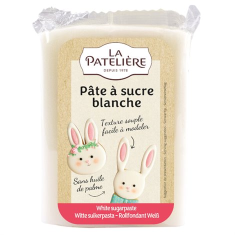  Pâte à sucre blanche 250g