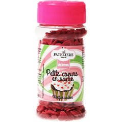  Cœurs en sucre colorants naturels 50g