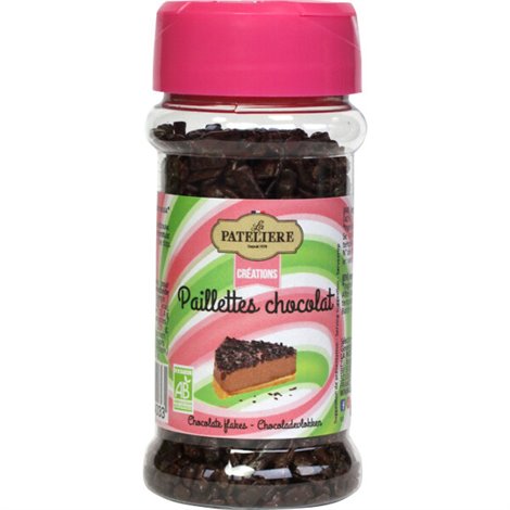  Paillettes de chocolat noir BIO 60g