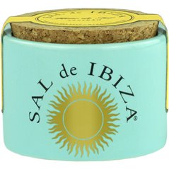 Fleur de sel au saffran, petit pot en ceramique 28g