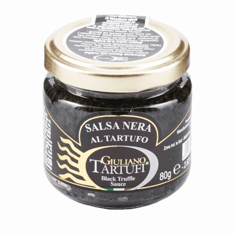 Sauce noire à la truffe (Truffe d'été 5%) 80g