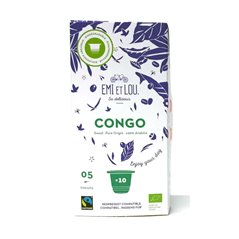 Congo Bio Fairtrade Arabica Compost Caps (10x)