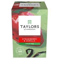 Strawberry & Vanilla Green thé 20s