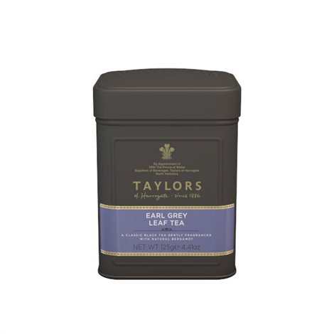 Earl Grey losse thee blikjes 125g