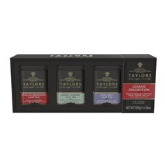 Coffret cadeau avec 4 petites boites de thé + Infuseur