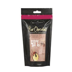 Palets de chocolat de couverture au lait 41% 200g