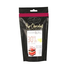 Palets de chocolat blanc 200g