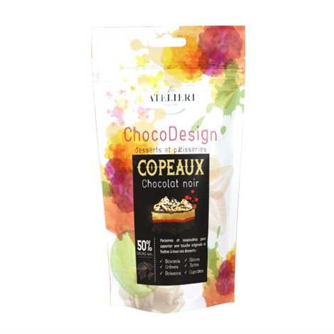 Copeaux de chocolat noir 120g