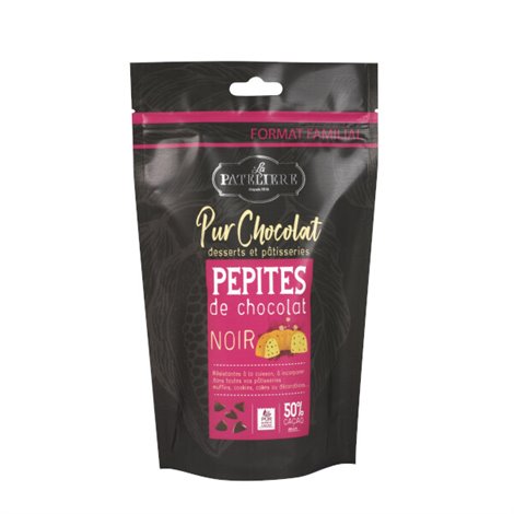 Pépites de chocolat noir 50% 380g