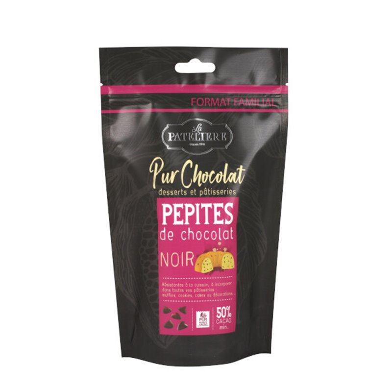 Pépites de chocolat noir 50% 380g