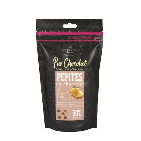 Pépites de chocolat au lait 380g