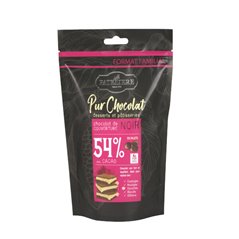 Palets de chocolat noir de couverture 54% 380g