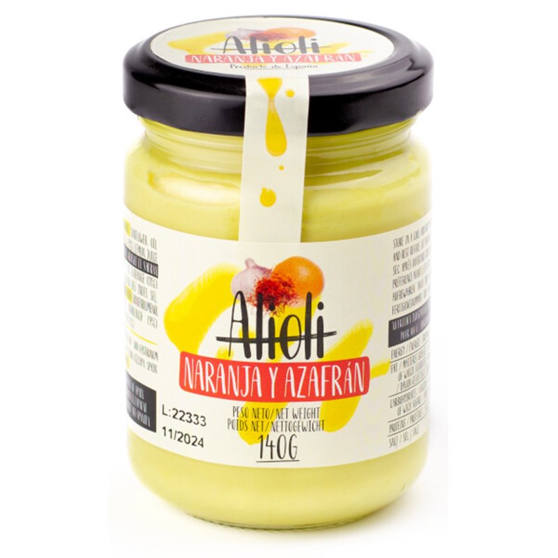 Aioli met saffraan en appelsien 140g