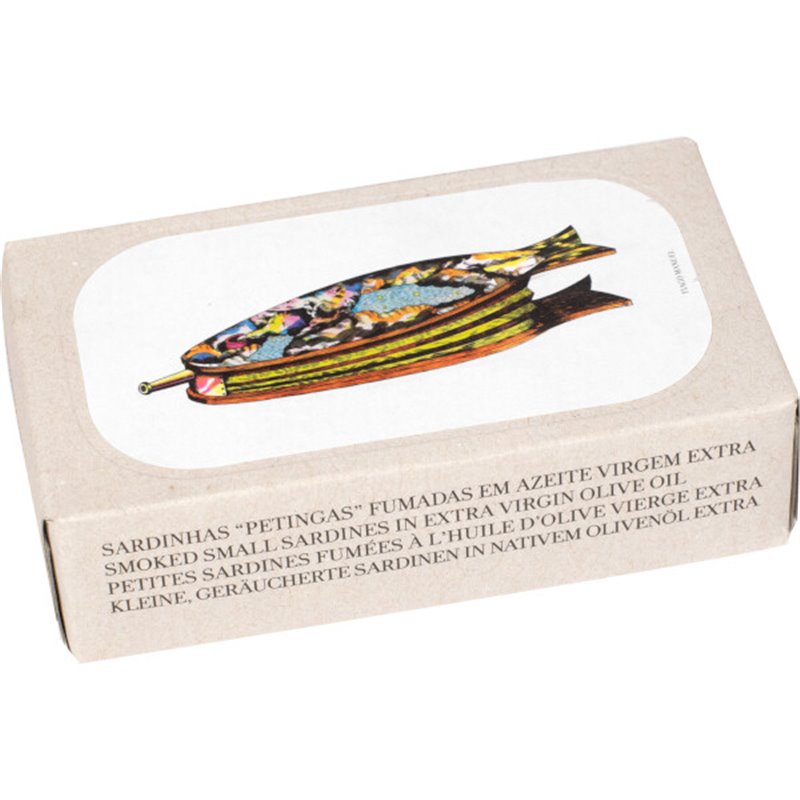 Petites sardines fumées à l'huile d'olive extra vierge 90g