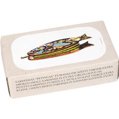 Petites sardines fumées à l'huile d'olive extra vierge 90g