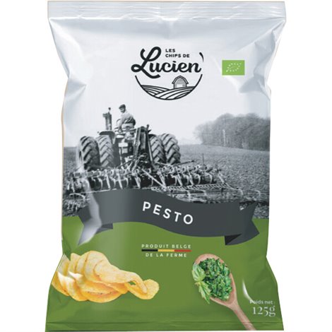 Belgische chips pesto 125g