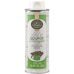 Huile vierge de pépin de courge BIO bidon metal 250ml