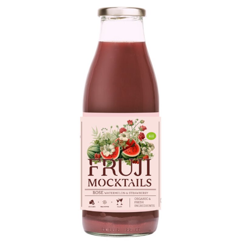 Mocktail pastèque, fraise, rose 75 cl