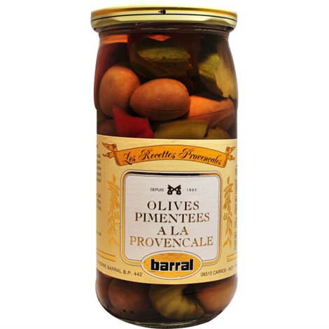 Olives pimentées à la Provençale 37cl