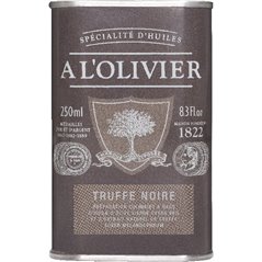 Bid. Bruin Olijfolie Zwar. Truffel 250ml