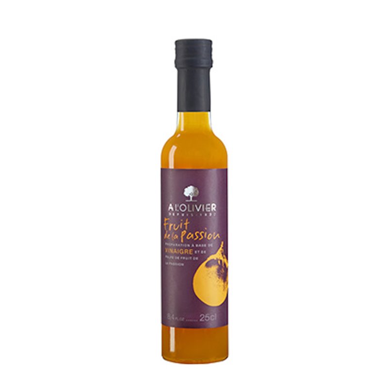 Vinaigre à la pulpe fruit de la passion 25cl