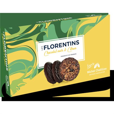 Biscuits citron chocolat noir 100g