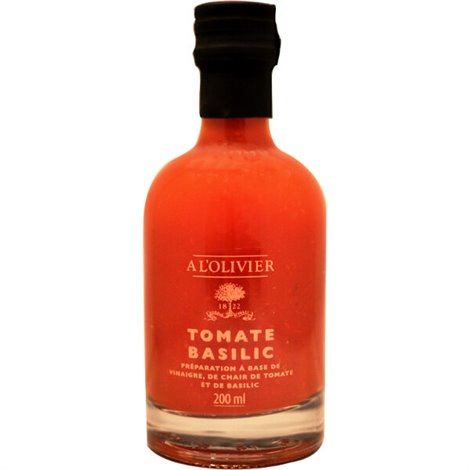 Vinaigre à la pulpe de Tomate & Basilic 200ml