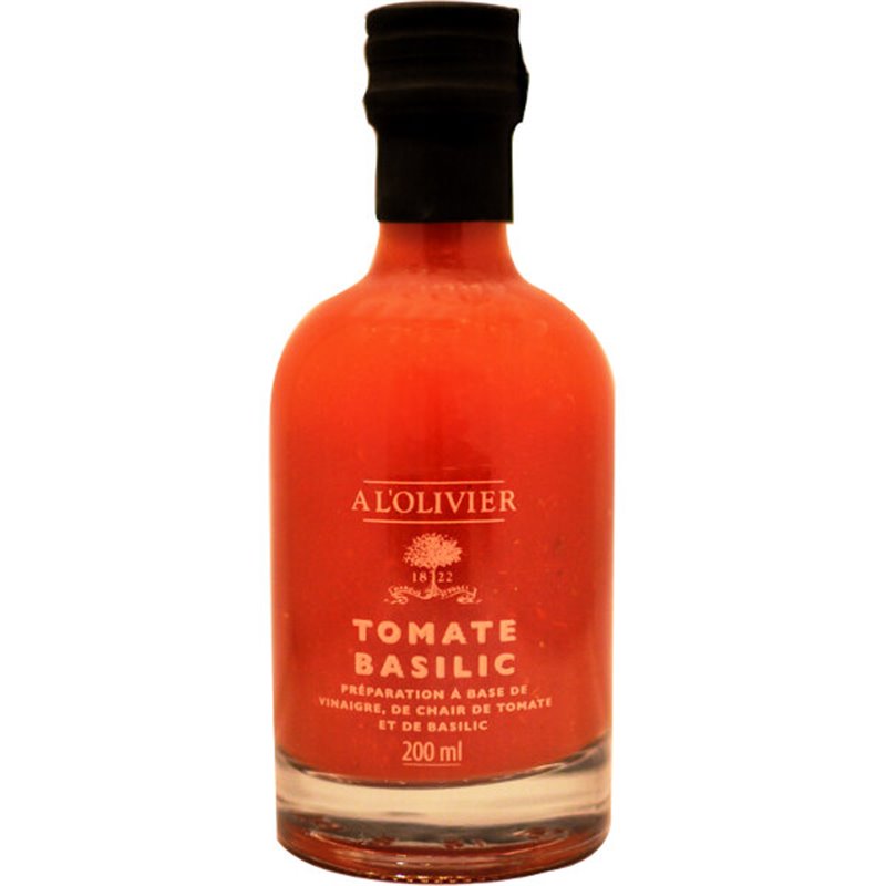 Vinaigre à la pulpe de Tomate & Basilic 200ml