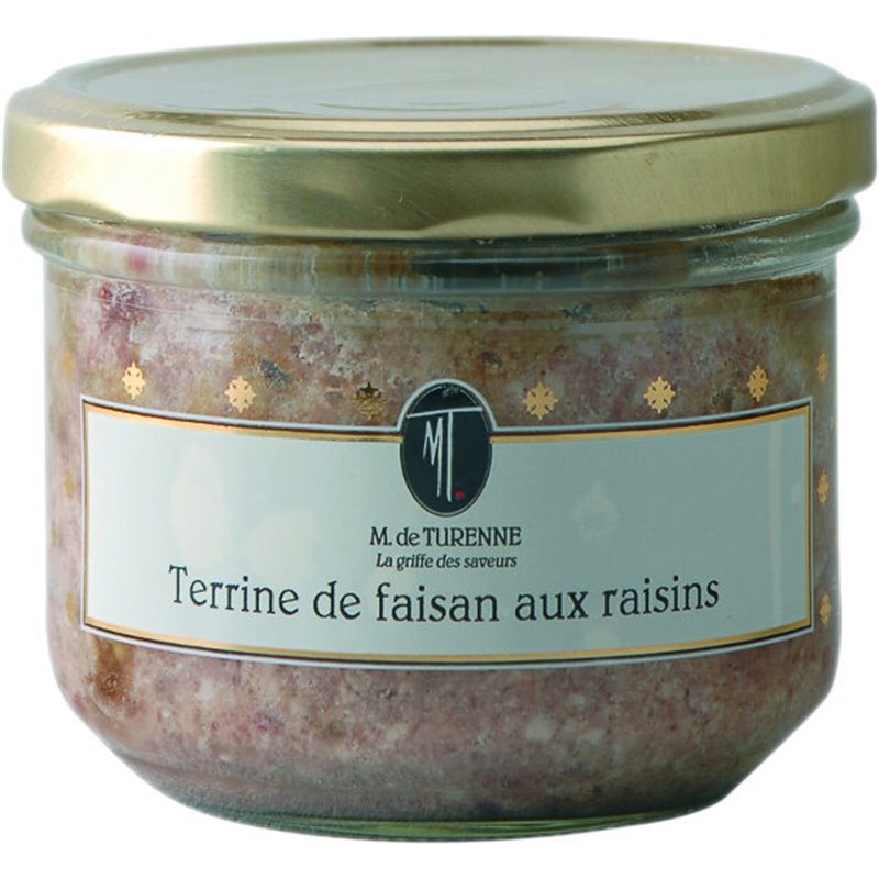 Terrine De Faisan Aux Raisins 180g