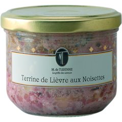 Terrine De Lièvre Aux Noisettes 180g 