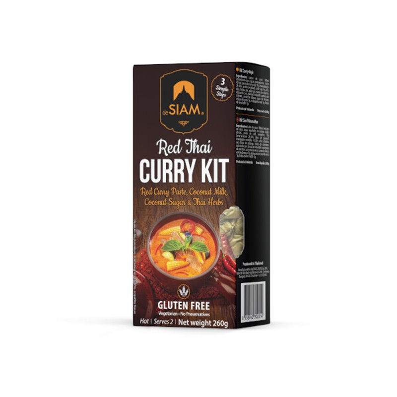 Kit de préparation pour Curry Rouge 260g