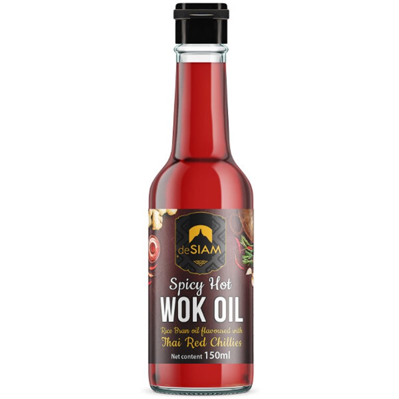 Wok olie met pimenten 150ml